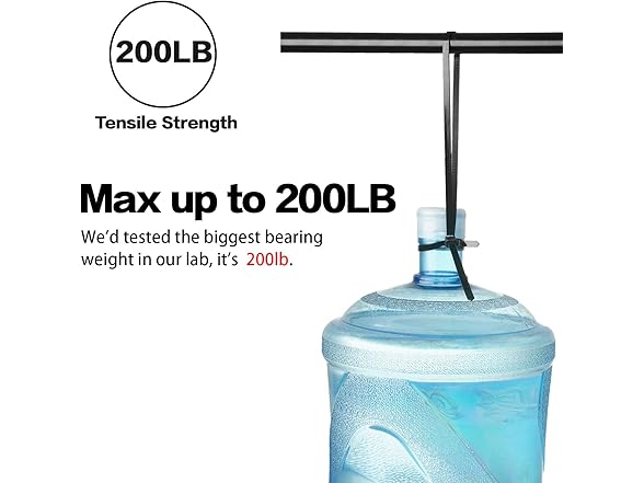 Large Zip Ties 26" Black 60pc