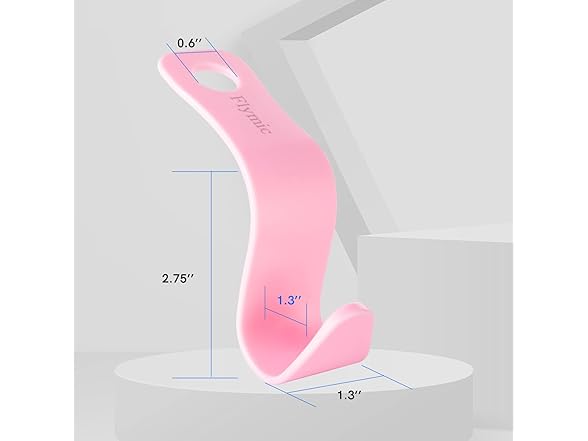 Car Seat Headrest Hook, 4 Pack, Pink
