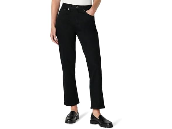 AE Womens HighRise StraightLeg Jean