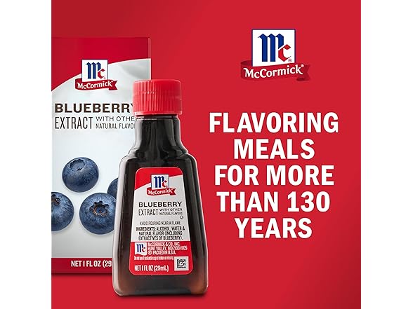 McCormick Blueberry Extract with Other Natural Flavors