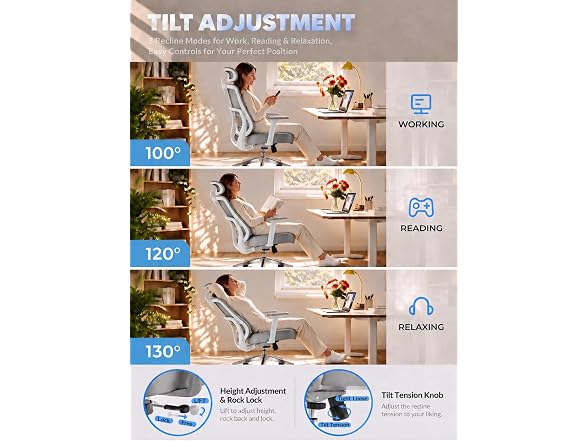 Ergonomic Office Chair Desk Chair