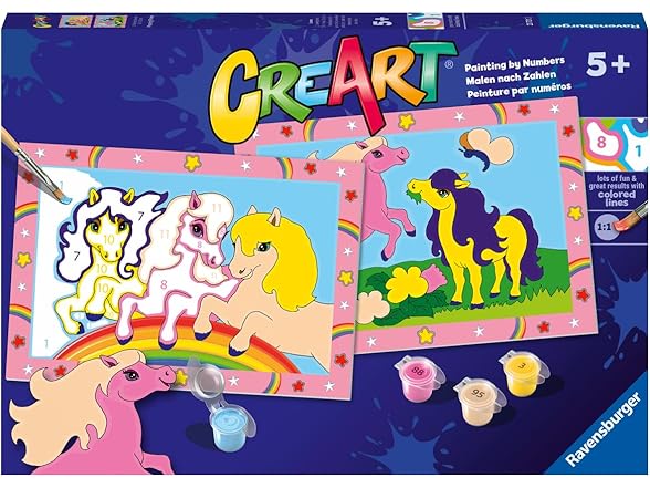 Ravensburger Prancing Ponies Paint by Number