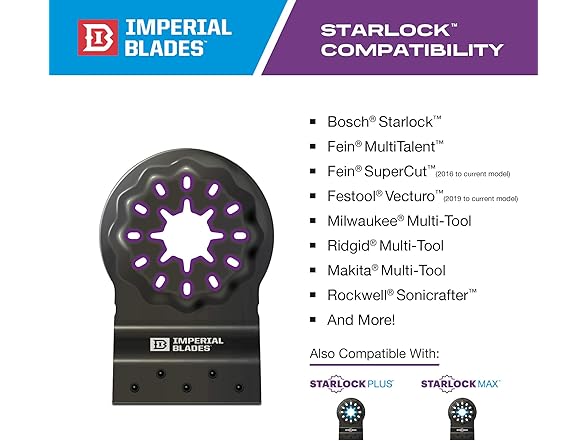 Starlock IBSL340-3 MultiTool Blade