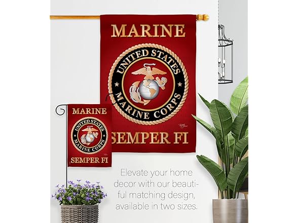 Marine Corps Garden Flag
