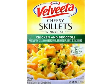 $1.99, Was $2.99, 33% Off! VELVEETA Cheesy Skillets CHICKEN AND BROCCOLI dealfomo