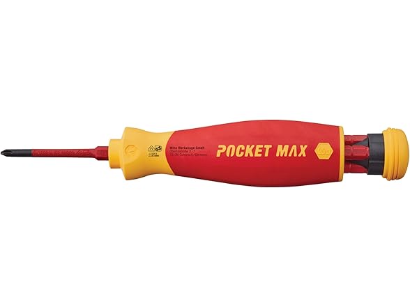 Wiha 28345 6pc Insulated PocketMax Multi-Driver
