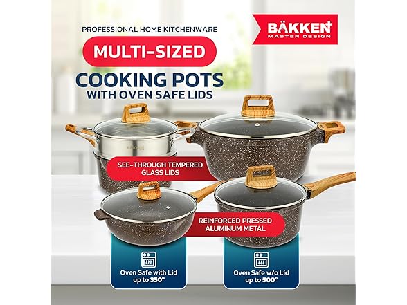 Bakken Master 20 Piece Cookware Set