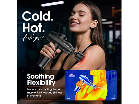 AERLANG Massage Gun with cold and heat