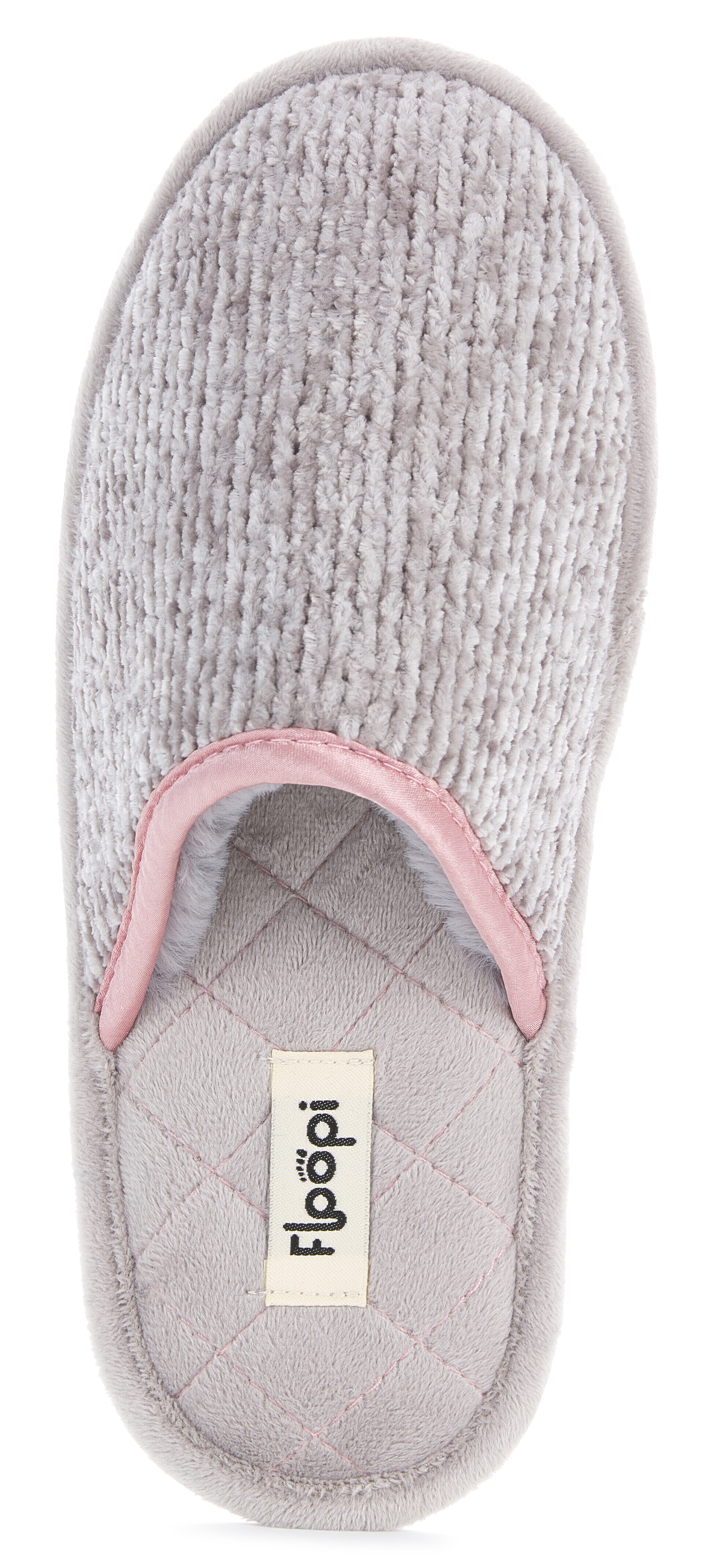 Floopi Womens Victoria Chenille Scuff Slippers - Gallery 27