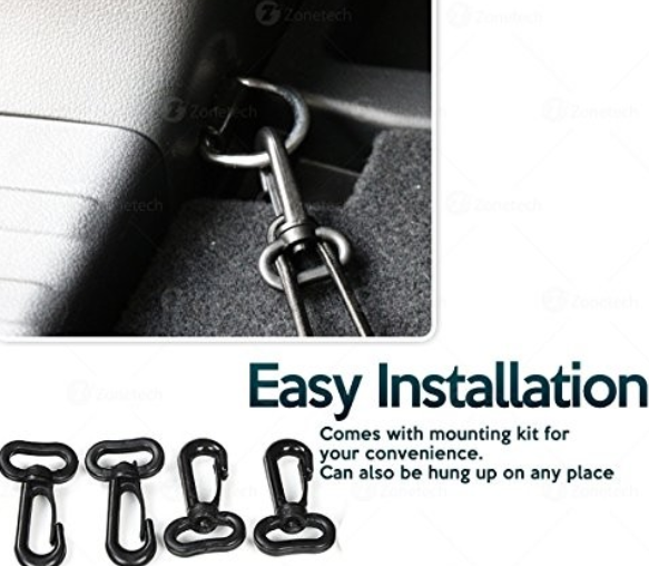 Zone Tech NE0004 Vehicle Trunk Mesh Cargo Net - Gallery 13