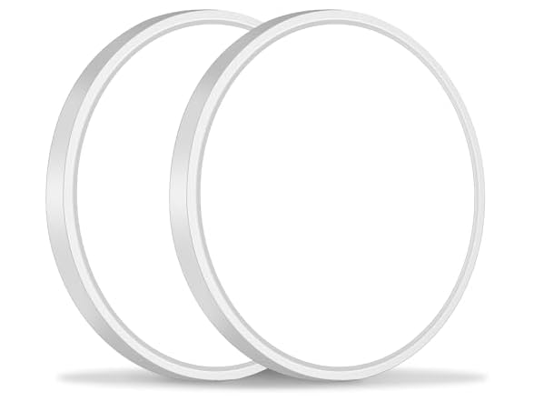 Brightever 2Pk 9" LED Flush Mount Ceiling Light