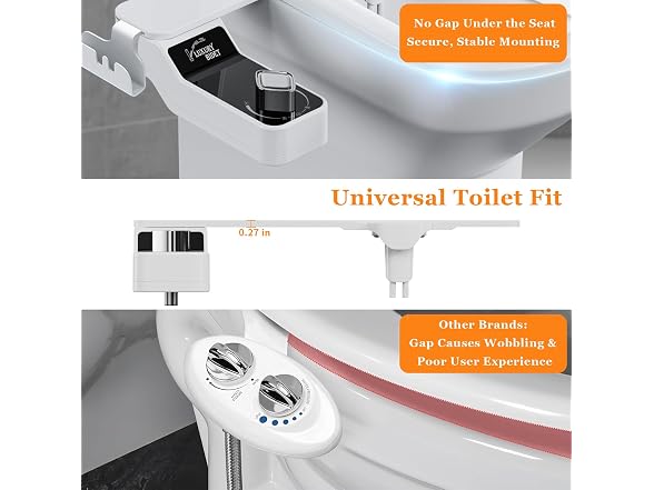 Bidet Attachment for Toilet - A Non-Electric Self 