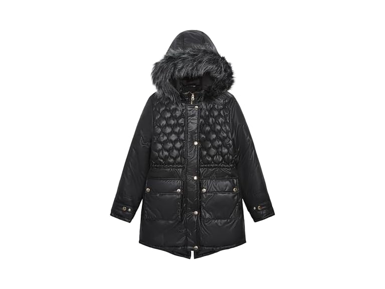 LONDON FOG Girls' Quilted Parka