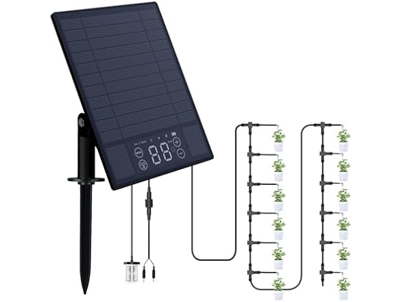 LAGNPT  Digital Display Solar Auto Drip