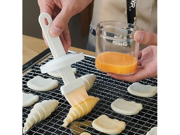 KDDOM 1 Piece Oil Bottles with Brush