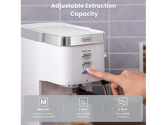 Gevi Espresso Machine 20 Bar