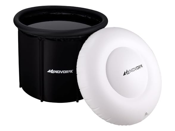 novorik Cold Plunge Tub with Cloud Cover