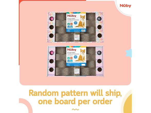 Nuby Pets Scratch & Bat Cat Scratcher