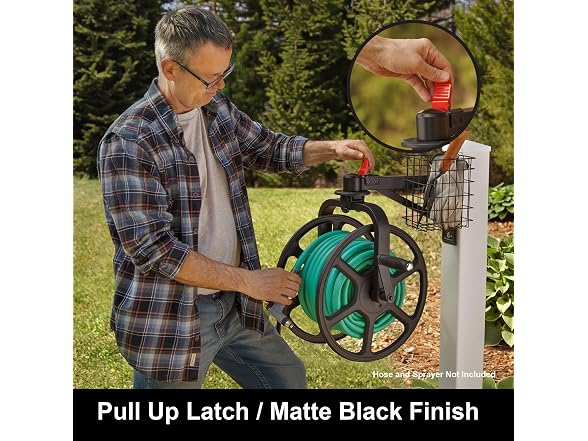 Liberty Garden Single Arm Navigator Hose Reel