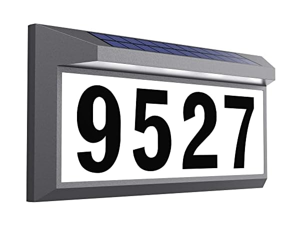 $24.99, Was $34.99, 28% Off! Solar Light Address Sign dealfomo