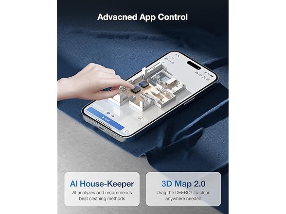 Ecovacs DEEBOT-X2-OMNI ECOVACS DEEBOT X2 OMNI Black