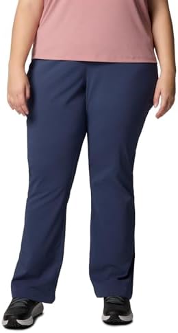 Columbia Womens All Seasons Bootcut Pant, Nocturnal, Medium