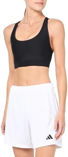 adidas Women's Tiro 24 Shorts, White/White