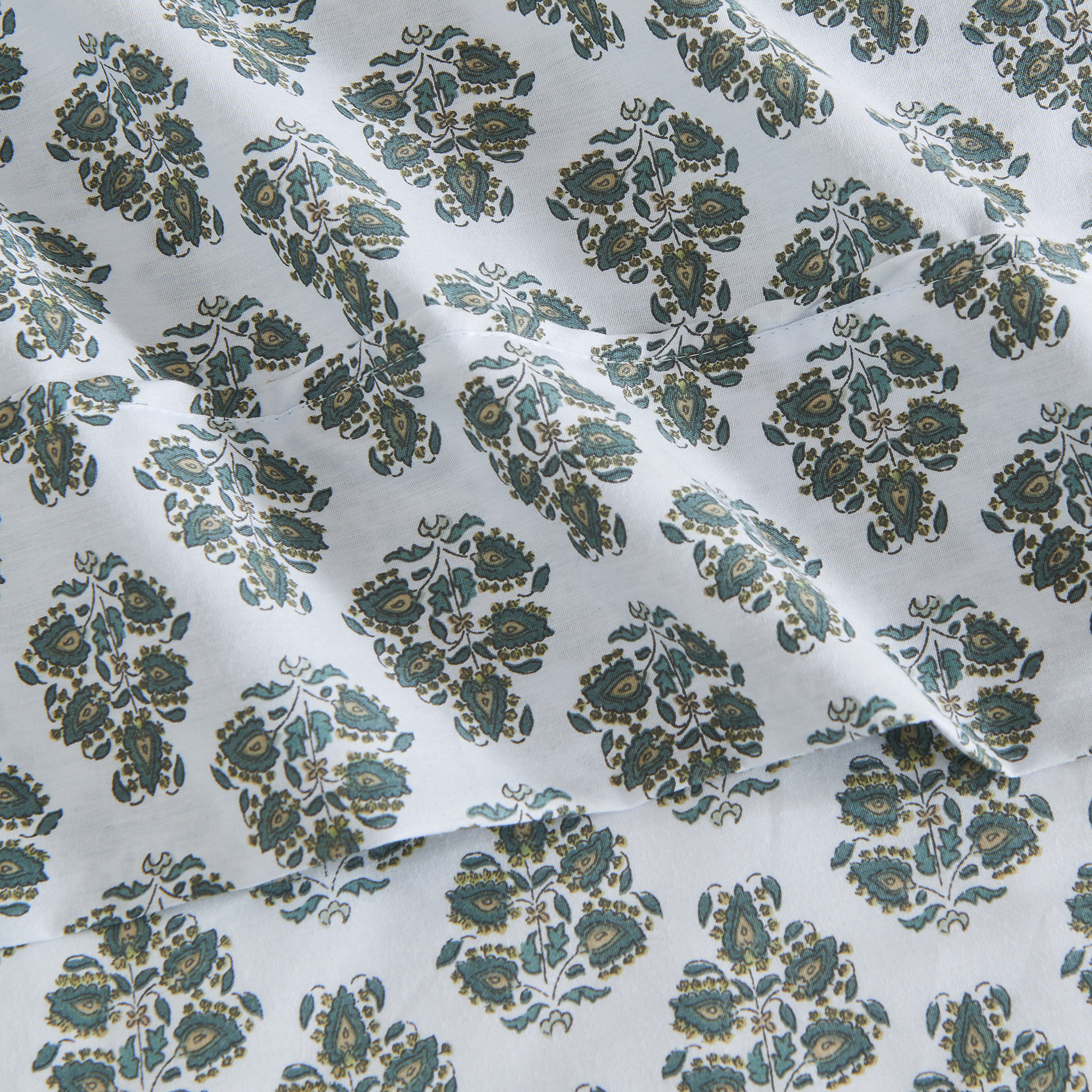 Patina Vie Cotton & Rayon Printed Sheet Set - Gallery 17