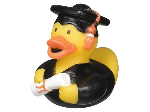 Party City Rubber Duck Graduation Favor Kit for 24