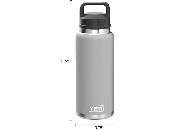 YETI Rambler 36oz Bottle, Granite Gray