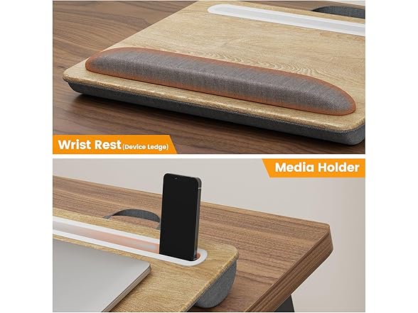 Flycity Laptop Lap Desk with Cushion