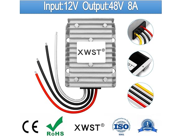XWST DC 12V to 48V Voltage Converter