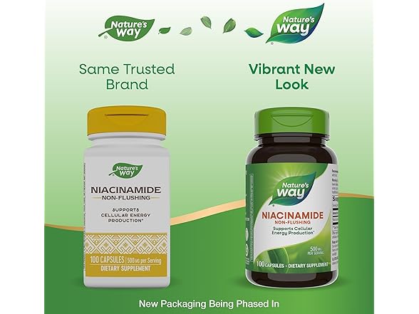 Nature's Way Niacinamide 500mg, 100ct