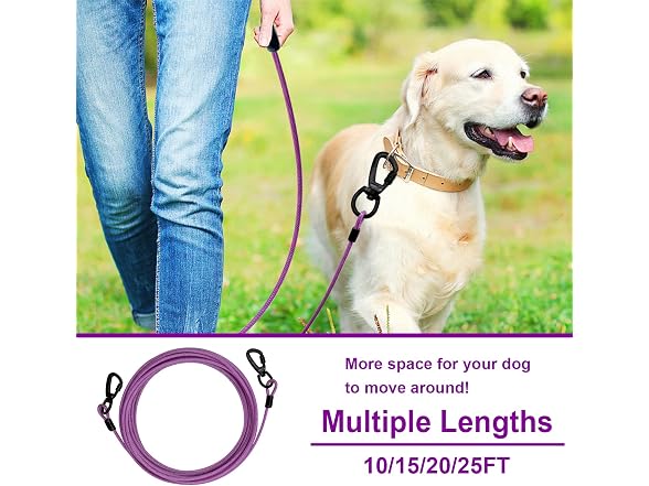 Dog Runner Cable for Yd & Camping