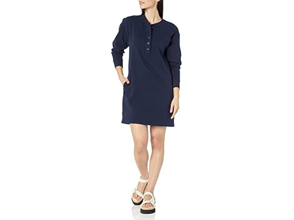 Amazon Essentials Womens Henley Dress