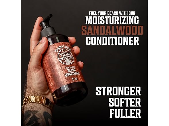 Viking Revolution Beard Wash & Beard Conditioner Set