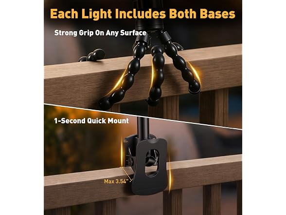 OrbitShell Solar Lights