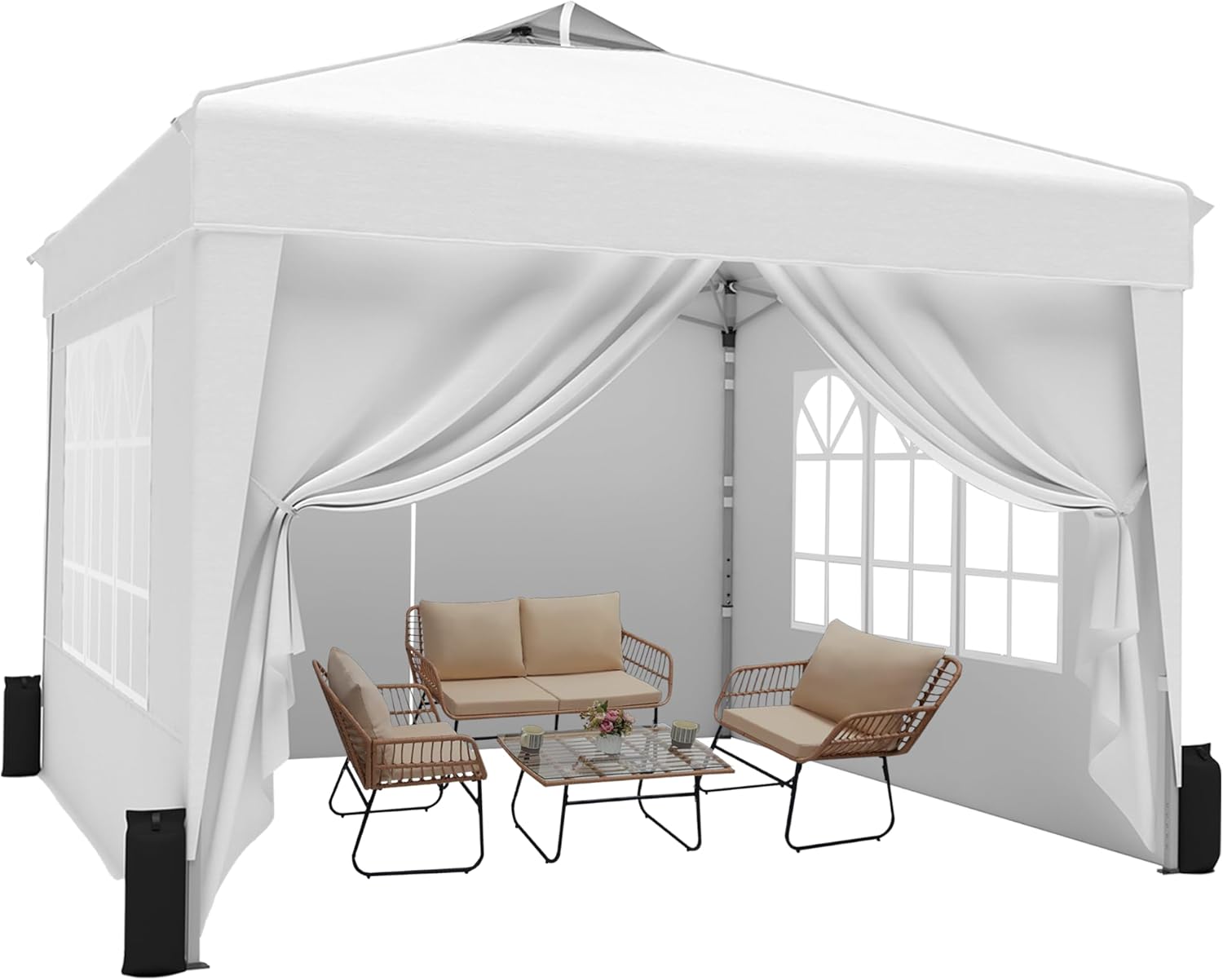 SANWAY 10x10 Pop Up Canopy Tent - Gallery 6
