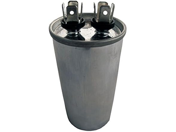Supco Run Capacitor, Round, 25 Mfd, 370 CR25X370R