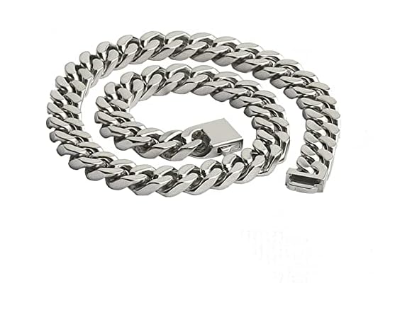 Mens Steel Cuban Link