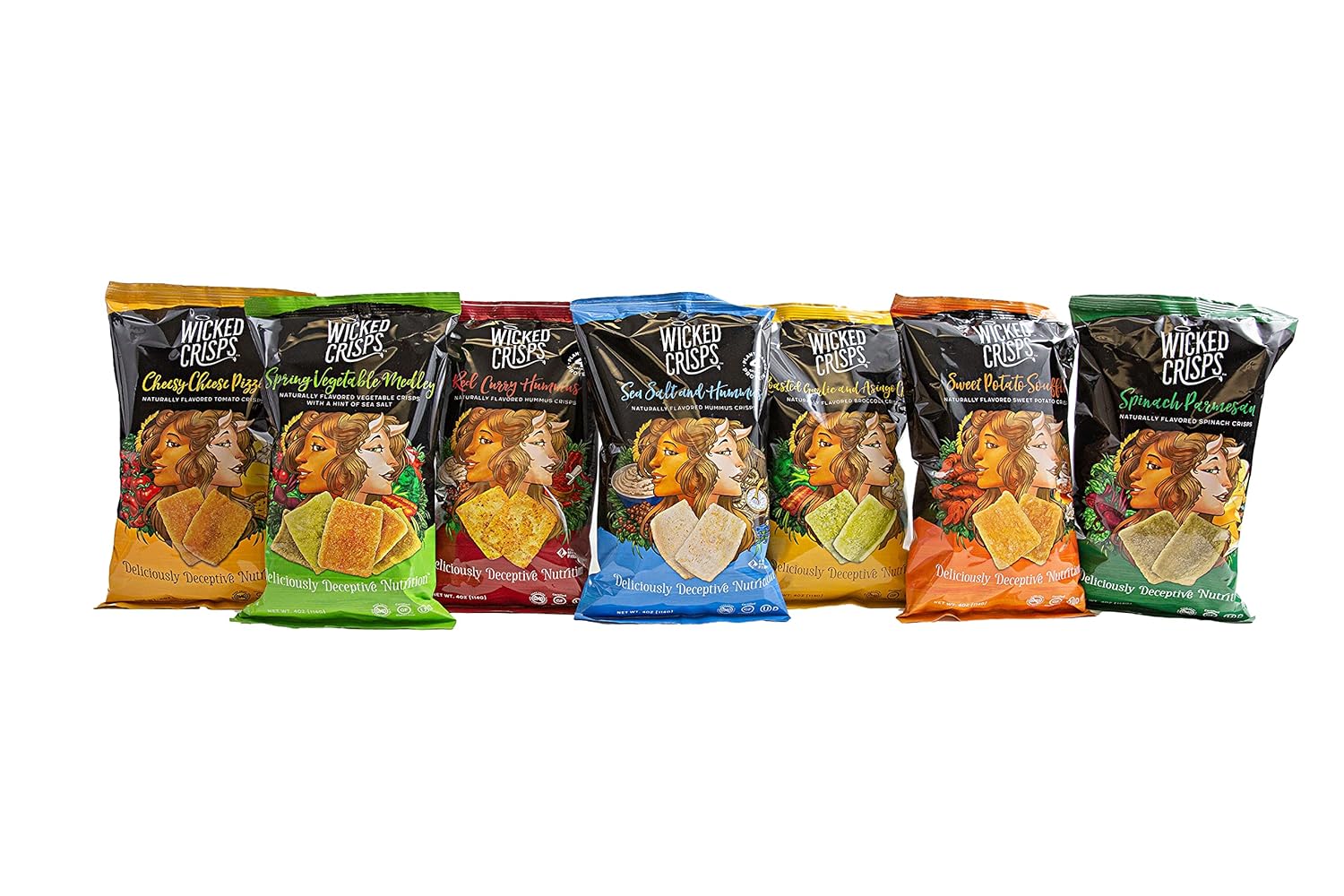 (6 Pack) Wicked Crisps Baked Bold Crisps - Gallery 2