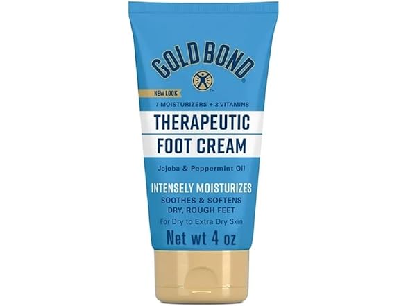 Gold Bond Therapeutic Foot Cream 4oz 6pk
