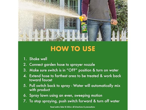 Spectracide Weed Stop for Lawns Concentrate, 32 Ounce, 6 Pack