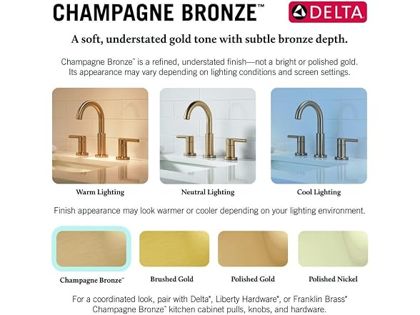 DELTA Bonacci Touchless Bathroom Faucet