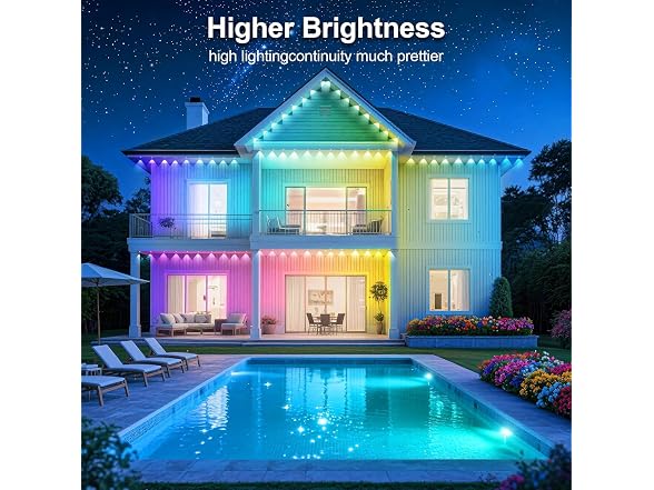 400Ft Permanent Outdoor Lights