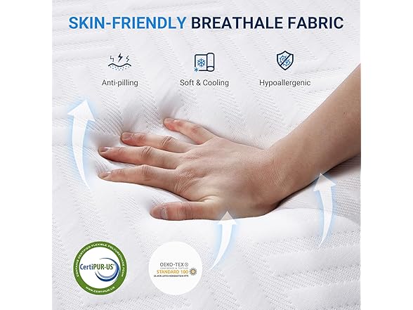 Avenco King Mattress 10 Inch King Size Gel Memory Foam