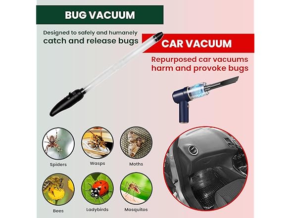 Felyne Rechargeable Spider Catcher