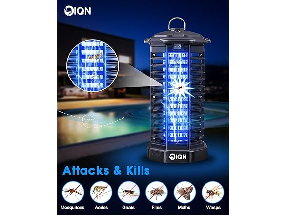 IQN Bug Zapper Outdoor