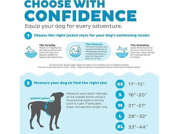 Outward Hound Dawson Swim Dog Life Jacket, H