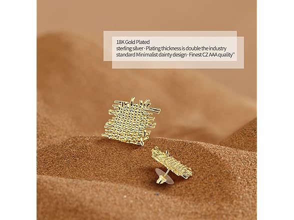 Z NEWDECO Statement Earrings